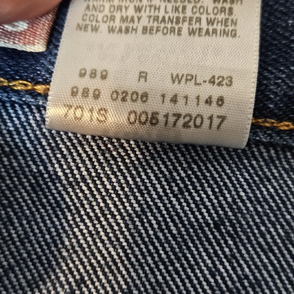 Levis Jeans 34x32 VTG Y2K  517 Bootcut Western Cowboy Rodeo Denim Men's